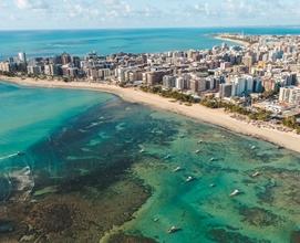 Imagem de um dia bonito e ensolarado em Maceió