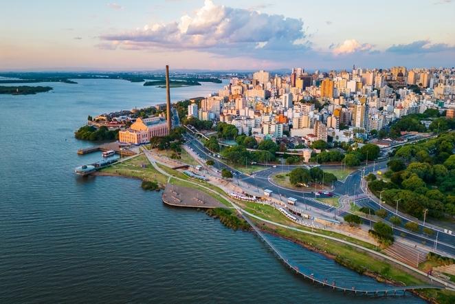 Imagem de ponto turístico Lago Guaíba em Porto Alegre - RS